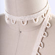 Button Loops Cotton Tape Ivory