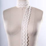 Cluny Lace Trim Ivory 2 Inch Scalloped