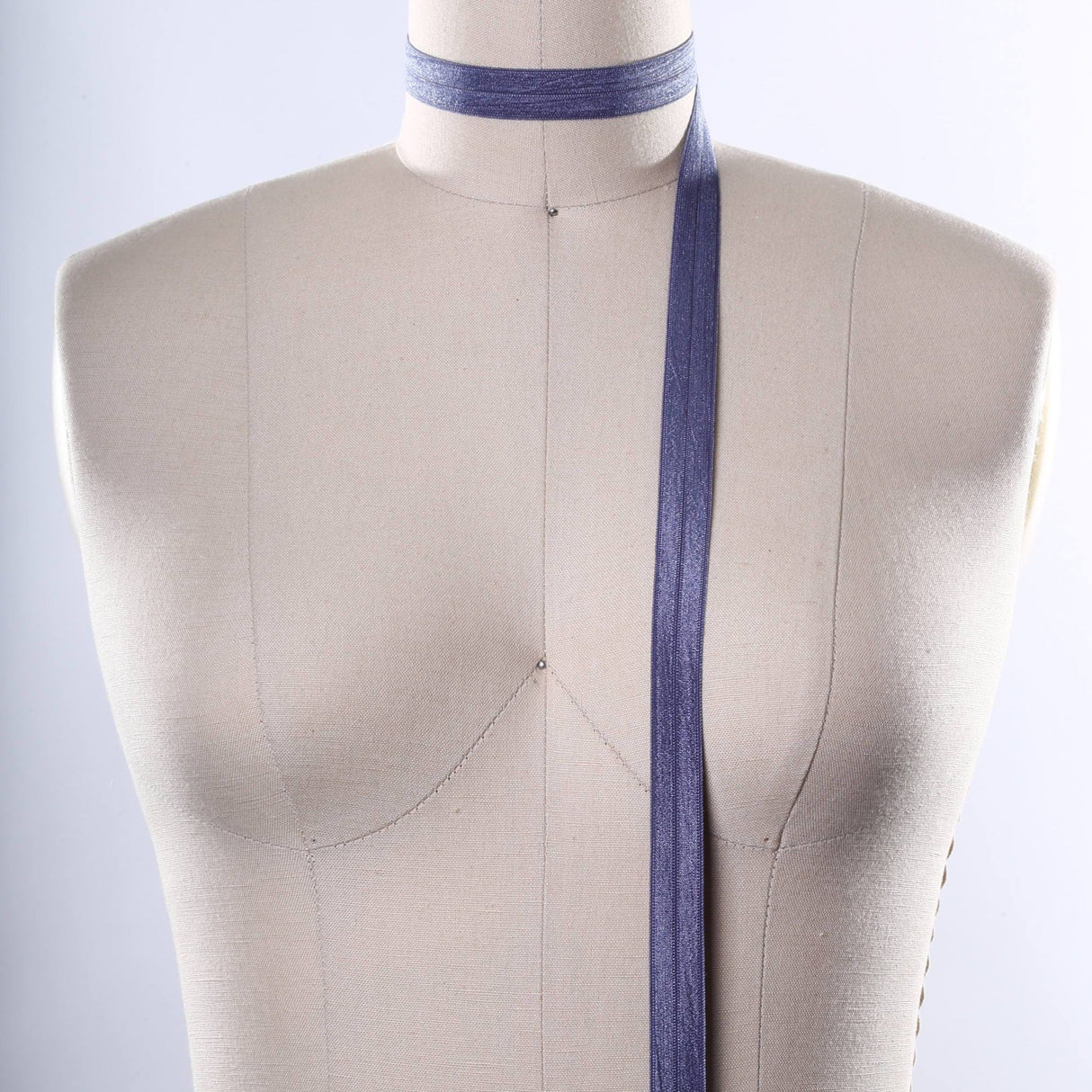 Fold Over Elastic Indigo Blue 5/8"
