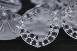 Clear Plastic Shank Button