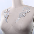 Applique Mirrored Swirl Iron-On