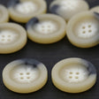 Four Hole Coat Button Beige 27mm