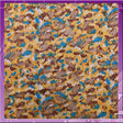 Rayon Challis Abstract Yellow Print