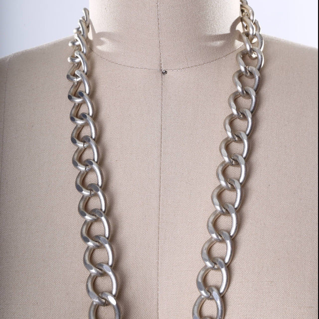 Chain Trim Silver Nickel Aluminium 20mm