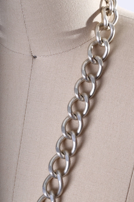 Chain Trim Silver Nickel Aluminium 20mm