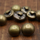 Gunmetal Semi-Sphere Shank Button