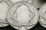 Silver Metal Shank Button