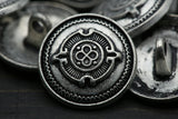 Silver Metal Shank Button 32L 20mm