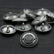 Silver Metal Shank Button 32L 20mm