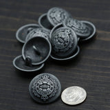 Gunmetal Shank Button 22L 14mm