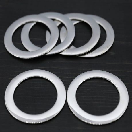 Silver Flat O Ring 2 Inch