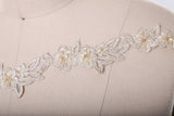 Beaded Bridal Lace Trim 1 Inch
