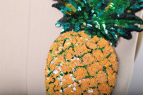 Pineapple Sequin Iron-On Patch