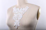 Beaded Sequined Applique Patch