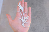 Leaf Applique Iron-On Silver Gold