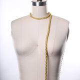 Satin Rope Trim Gold 7mm