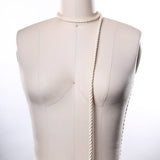 Satin Rope Trim Ivory 7mm