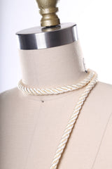 Satin Rope Trim Ivory 7mm