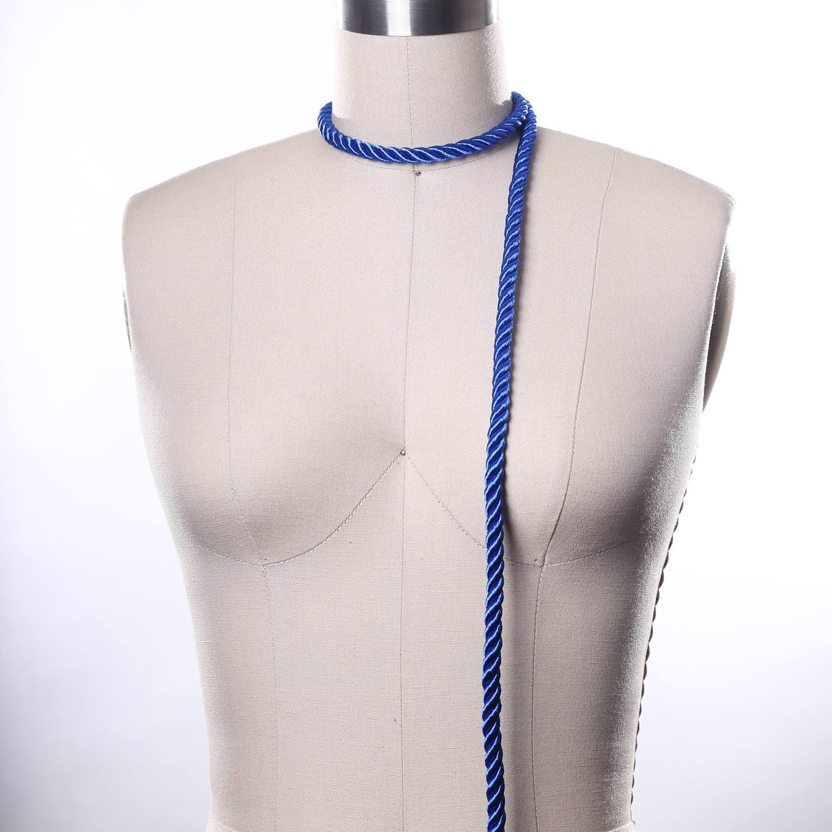 Satin Rope Trim Royal Blue 7mm