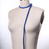 Satin Rope Trim Royal Blue 7mm