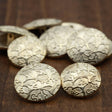 Shank Button Rose Gold Metal Bronze
