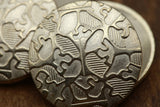 Shank Button Rose Gold Metal Bronze