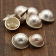 Rose Gold Metal Dome Shank Button