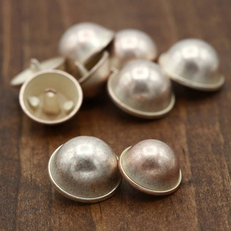 Rose Gold Metal Dome Shank Button