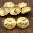 Gold Crown Wing Shank Button
