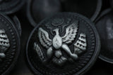 Gunmetal Eagle Shank Button 40L 25mm