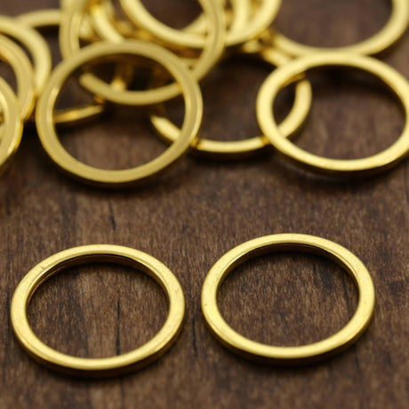 Bra Adjuster Ring Gold 1/2"