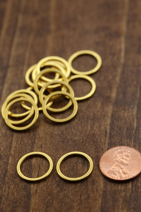 Bra Adjuster Ring Gold 1/2"