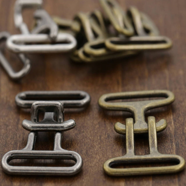 Heavy Duty Metal Buckle 1" Two-Part