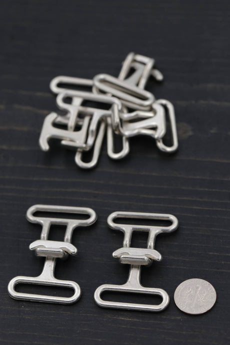 Heavy Duty Metal Buckle 1" Two-Part