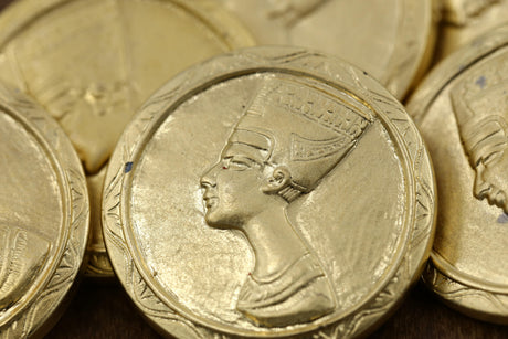 Ancient Egyptian Gold Shank Button