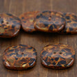 Brown Tortoise Effect Jacket Button 4-Pack