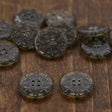 Plastic Button Bronze Inserts 20mm
