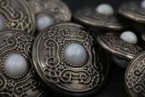 Shank Button with Pearl Center 20mm