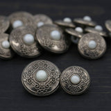 Shank Button with Pearl Center 20mm