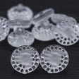 Clear Plastic Shank Button
