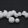 Shank Button White Plastic 10L-14L