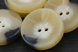 Plastic Coat Button Beige 48L 30mm