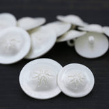 Shank Button Pearl White