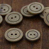 Plastic Button Taupe 18mm 2-Hole