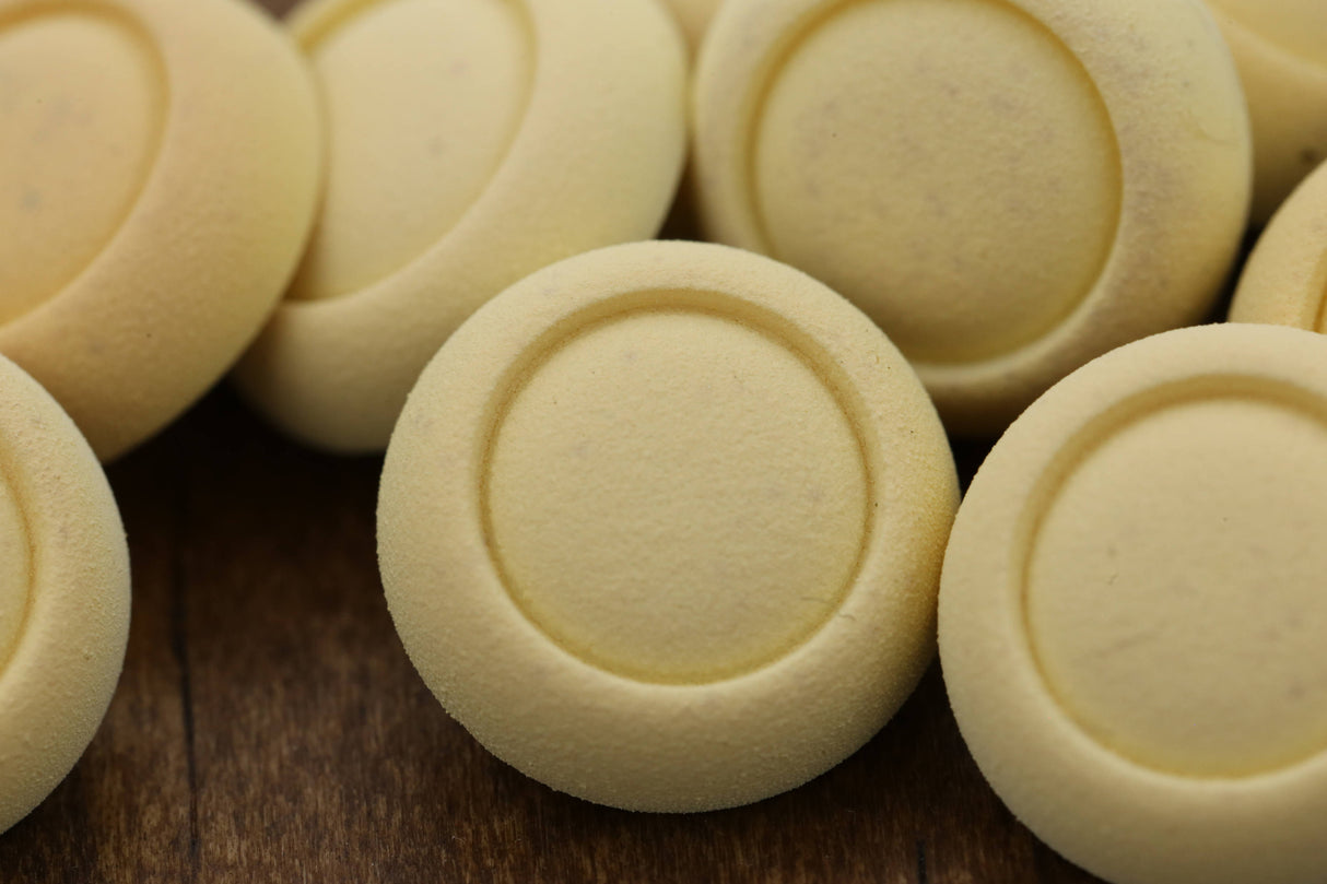 Plastic Shank Button Peach 15 mm