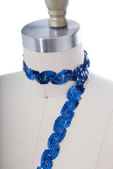 Sequin Trim Royal Blue Ric Rac