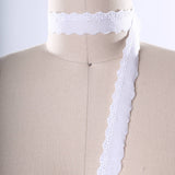 Cotton Lace Trim White Eyelet