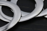 Silver Flat O Ring 2 Inch