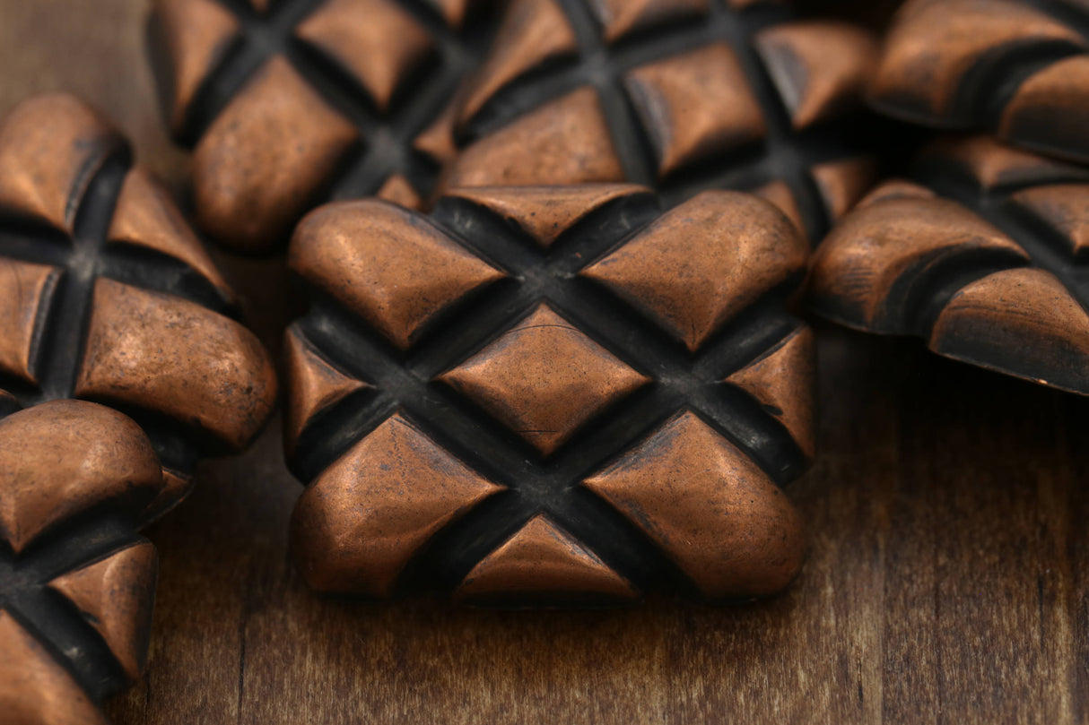 Plastic Copper Shank Button