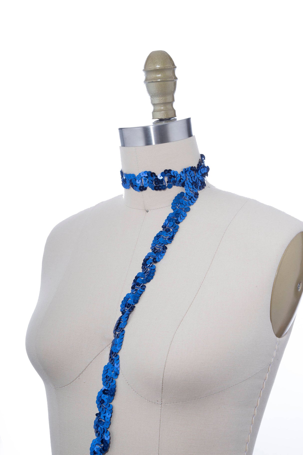Sequin Trim Royal Blue Ric Rac